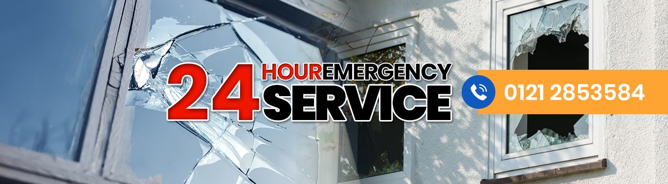 24 Hour Emergency Glazing Services in Birmingham
